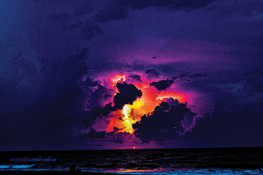 Nature's fireworks